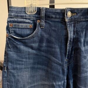 American Eagle Outfitters Dark Blue Relaxed Jeans